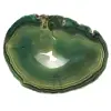 Fatia de ágata verde natural – Peça decorativa 250 g - 1
