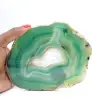 Espécime de ágata verde fatiada – Origem Brasil 240 g - 3