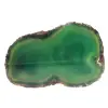 Fatias de ágata verde – Espécime mineral do Brasil, 315 g - 1