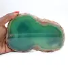 Fatias de ágata verde – Espécime mineral do Brasil, 315 g - 3