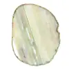 Fatia de ágata natural com tonalidade verde – Brasil 240 g - 0