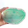Fatias de ágata verde brasileira – Pedra 215 g - 3