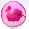 Ágata fatiada com tonalidade rosa natural - 1