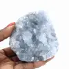 Celestina de Madagascar: Drusa e aglomerado de cristais - 1
