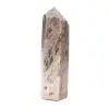 Prisma Mineral de Microclina - Autêntica Pedra da Lua Negra - 3