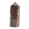 Prisma de Microclina de Madagascar - Pedra da Lua Negra Pura - 2