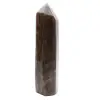 Prisma de microclina leve - Pedra da Lua Negra de Madagascar - 1