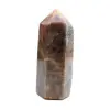 Prisma da Coleção Microclina - Mineral Pedra da Lua Negra - 3