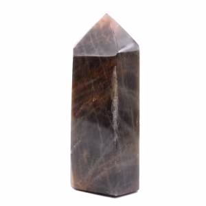 Prisma da Coleção Microclina - Mineral Pedra da Lua Negra