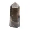 Prisma regular em microclina - Pedra da Lua Negra para vitrine - 0