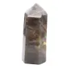 Prisma de microclina grande - Pedra da Lua Negra de Madagascar - 0