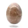 Microclina de Madagascar - Ovo de Pedra Preta - 2