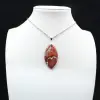 Pingente de Jaspe Vermelho de Madagascar - 1