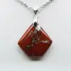 Pingente de jaspe vermelho - 0