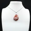 Pingente de Jaspe Vermelho Geológico - 1