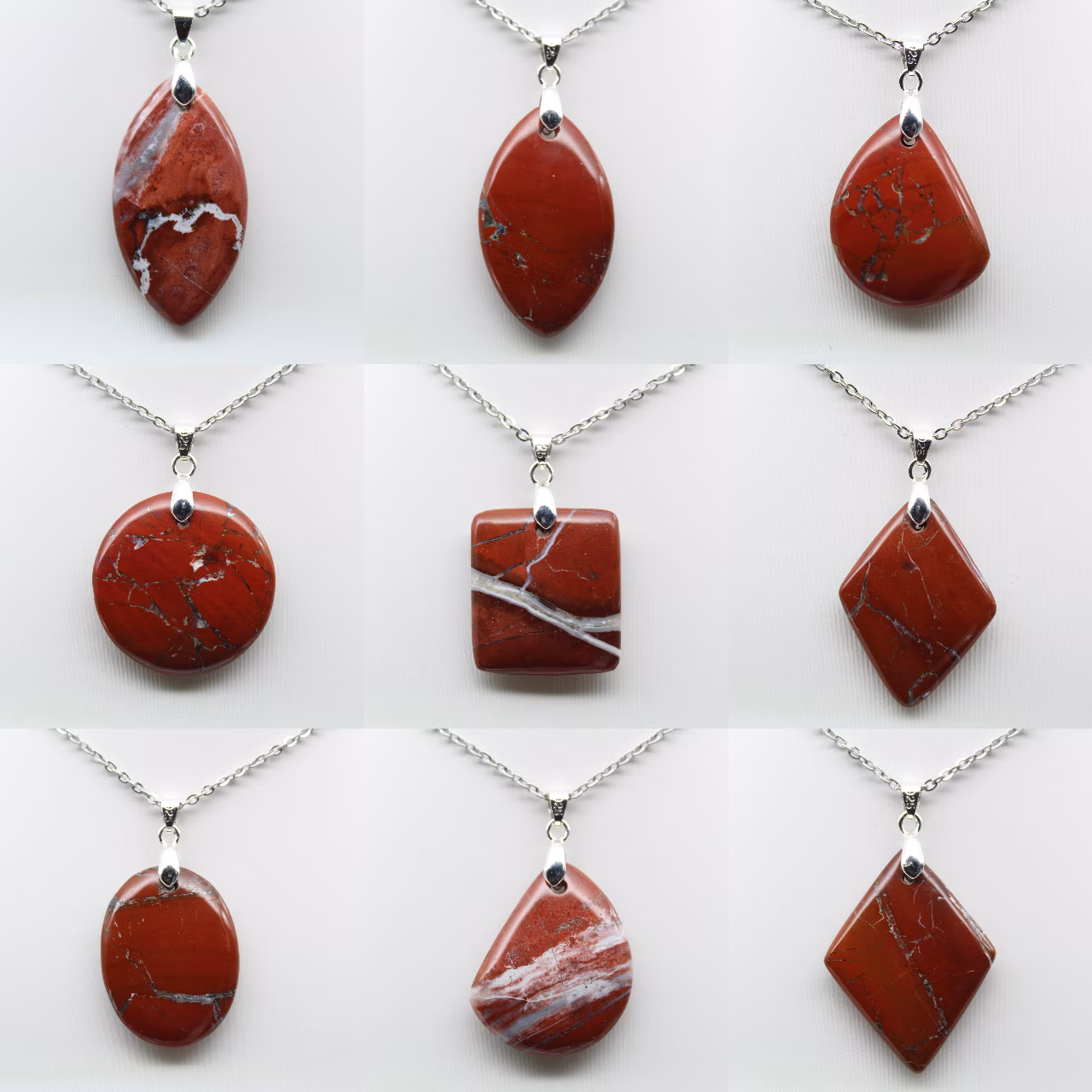 Jaspe vermelho autêntico de Madagascar