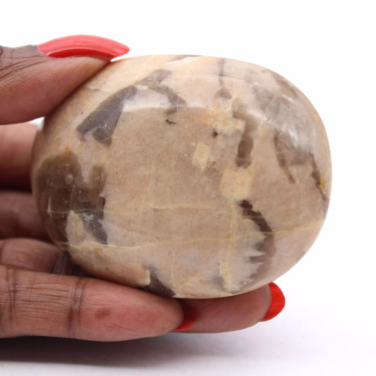 Seixo de feldspato de Madagascar – Espécime mineral