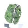 Cromidiopsídio finlandês bruto sobre base, pedra verde, 135 g - 2