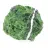 Cromidiopsídio finlandês bruto sobre base, pedra verde, 135 g