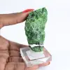 Cromidiopsídio finlandês bruto, espécime mineral verde, 120 g - 1