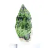 Cromidiopsídio bruto sobre base, pedra natural finlandesa 70 g - 2