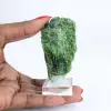 Pedra bruta de diopsídio cromífero, mineral verde da Finlândia, 70 g - 1