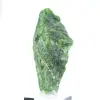 Cromidiopsídio bruto da Finlândia, rocha verde na base, 85 g - 6