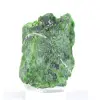 Diopsídio de cromo natural bruto, espécime verde da Finlândia, 80 g - 5