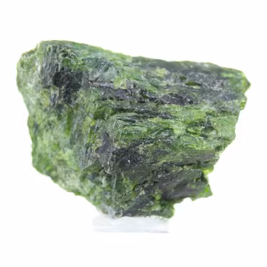 Cromidiopsídio bruto, mineral verde para colecionadores, Finlândia, 80 g