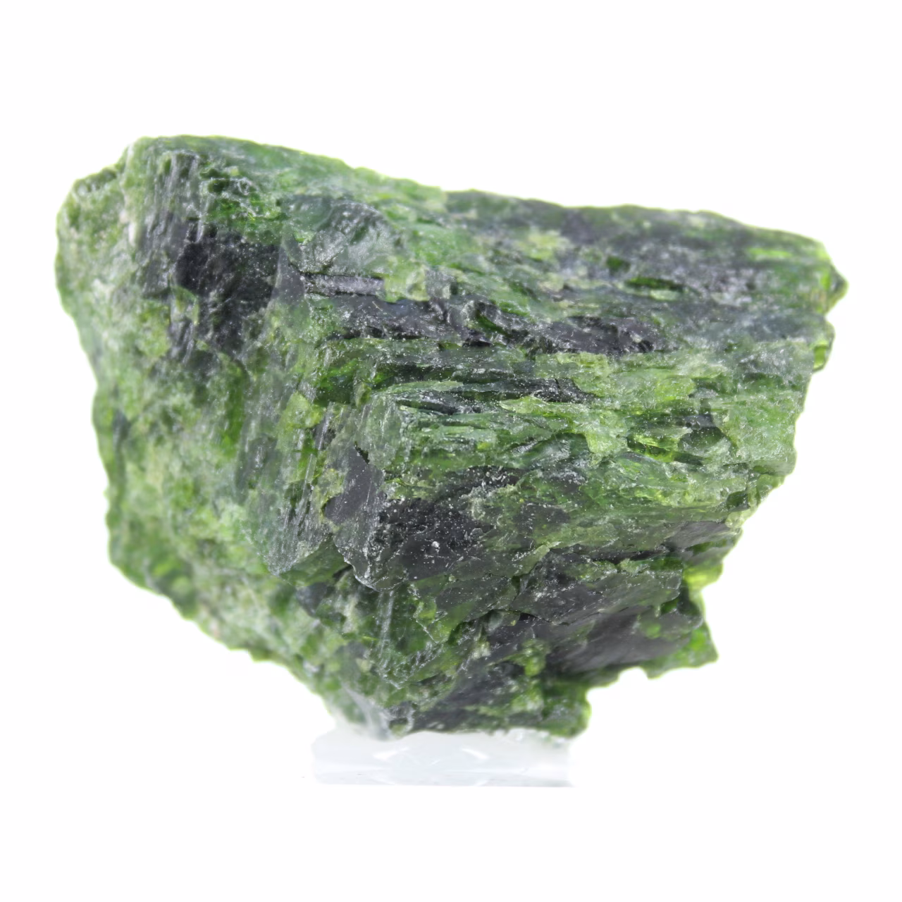 Cromidiopsídio bruto, mineral verde para colecionadores, Finlândia, 80 g