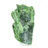 Cromidiopsídio bruto finlandês, amostra verde sobre base, 80 g - 3