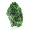 Cromidiopsídio bruto finlandês, amostra verde sobre base, 80 g - 5