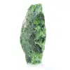 Cromidiopsídio bruto sobre base, pedra verde escandinava, 60 g - 2