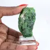 Cromidiopsídio bruto sobre base, pedra verde escandinava, 60 g - 1