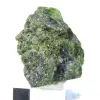 Diopsídio de cromo bruto natural da Finlândia em base de 65 g - 6