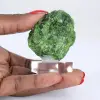Cromidiopsídio bruto sobre suporte, silicato verde da Finlândia, 60 g - 1
