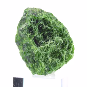 Cromidiopsídio bruto sobre suporte, silicato verde da Finlândia, 60 g