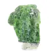 Cromidiopsídio finlandês bruto, mineral natural sobre base, 55 g - 0
