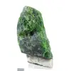 Cromidiopsídio finlandês bruto, mineral natural sobre base, 55 g - 3