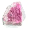 Cobaltocalcite du Congo : cristaux colorés sur gangue - 0