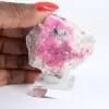 Petite cobaltocalcite du Congo sur socle acrylique - 1