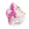Cobaltocalcite du Congo, cristaux roses en vitrine - 3