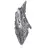 Cristal allongé de cyanite noire brésilienne sur socle 40 g