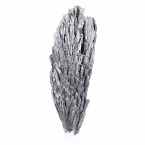Cristal de kyanite noire du Brésil sur support acrylique 35 g