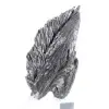 Cyanite noire brésilienne, spécimen de collection sur socle 70 g - 2