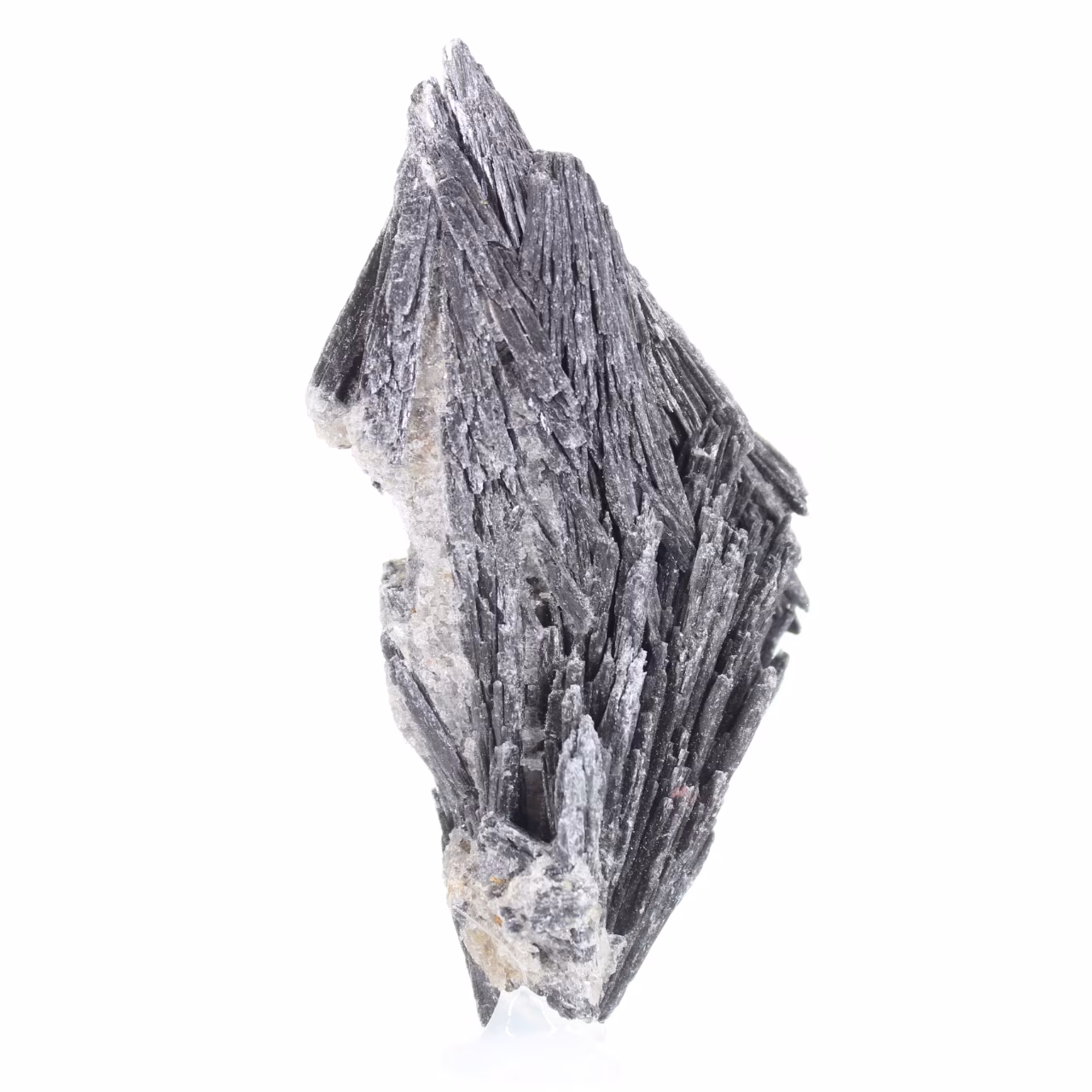 Cyanite noire brute, pierre naturelle du Brésil sur socle 35 g