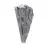 Cyanite noire du Brésil, cristal cristallisé sur socle 30 g
