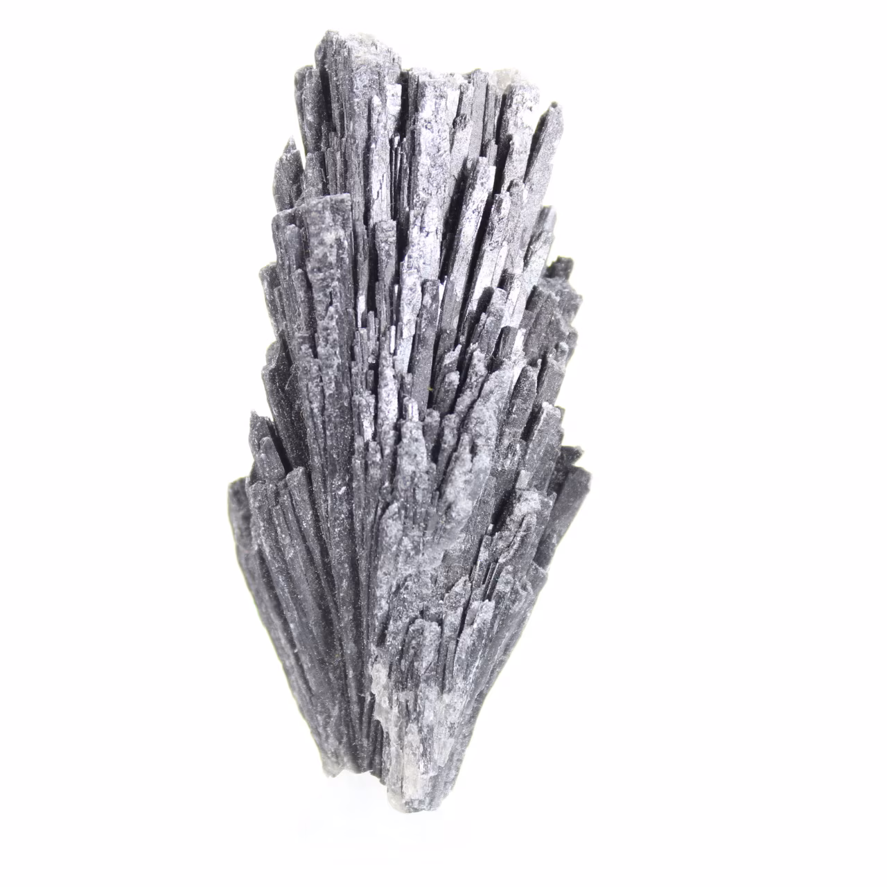 Cyanite noire brésilienne, spécimen cristallisé sur socle 35 g
