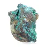 Brochantita chilena: mineral bruto em ganga e embasamento - 3