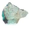 Espécime mineralógico de brochantita verde do Chile sobre uma base. - 3